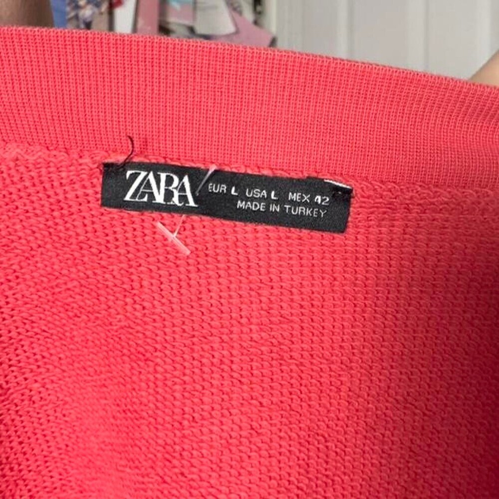 Zara Red Raw Energy Jersey 76 C 8 - Picture 5 of 5